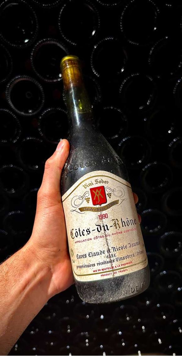 cuvée rouge 1990 domaine jaume 