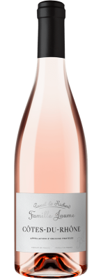 côtes du rhône rosé famille jaume